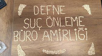 Defne'de 840 uyuşturucu hap ele geçirildi, 2 gözaltı
