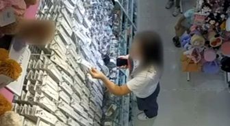 AVM'de bijuteriden hırsızlık: Ödemeden çıktı