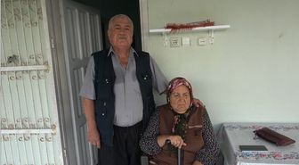 Osmaniye'de adam, diyaliz hastası eşi için 60 basamaklı yayla evine asansör yaptı