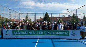 Yeşilay Zafer Kupası Tenis Turnuvası Başladı