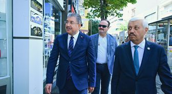 Eskişehir Valisi Yılmaz'dan İki Eylül Caddesi Esnafına Ziyaret