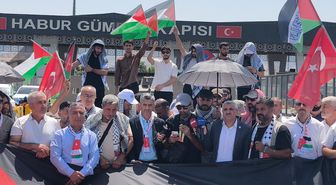 Filistin Konvoyu tampon bölgedeki eylemlerini sonlandırdı “Bu bir geri çekilme değil”