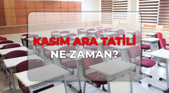 Kasım ara tatili ne zaman 2026-2027? Okullar ne zaman açılacak, ne zaman kapacak?