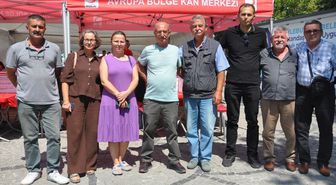 Lüleburgaz'da anlamlı kan bağışı kampanyası