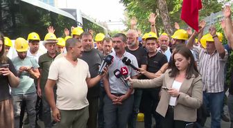 Madencilerin Bakanlık Önündeki Eylemi 8. Günde: 24 Saat Kalacaklar