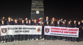 Marmara Depremi'nin 27. Yılında Gölcük'te Anma Töreni