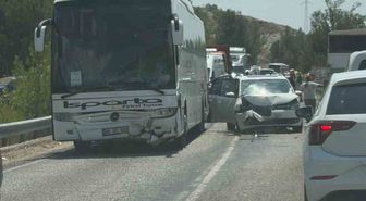 Muğla'da Otobüs ve Ticari Araç Çarpıştı: 5 Yaralı