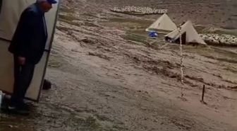 Karagöz Yaylası'nda Sel: Çadırları Sular Bastı