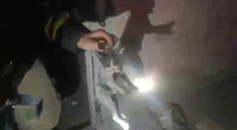 Şanlıurfa'da Bodrum Katında Yangın: 2 Kedi Kurtarıldı