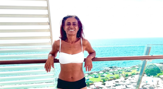 Yıldız Tilbe'den şaşırtan jet-ski performansı