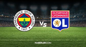 Fenerbahçe - Lyon maç kadrosu! Lukaku oynuyor mu?