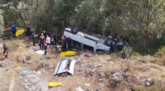 Suşehri'nde Minibüs Şarampole Uçtu: 4 Ölü, 10 Yaralı