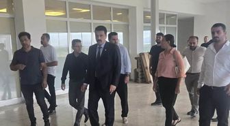 Ağrı İl Sağlık Müdürü Acu'dan Eğitim ve Araştırma Hastanesi'nde İnceleme