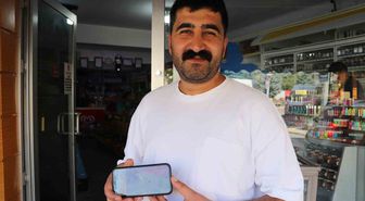 Sivas'ta Market Arabası Hırsızlığı Kamerada