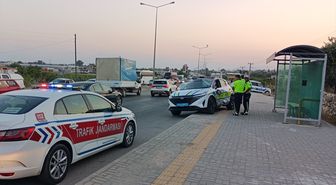 Silifke'de zincirleme kaza: 2 yaralı