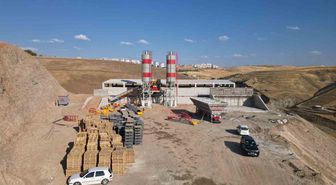 Siirt'te Beton Santrali ve Parke Taşı Tesisi Kuruluyor