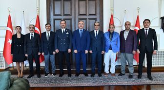 Edirne Tapu Müdürü Vali Soytürk'ü Ziyaret Etti