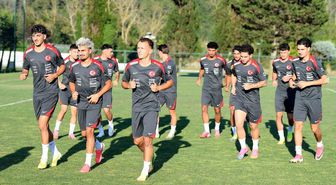 U20 Milli Takımı Akdeniz Oyunları Hazırlıklarına Başladı