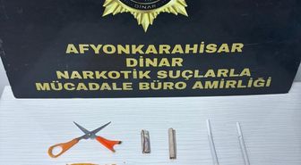 Dinar'da Peçeteye Emdirilmiş Uyuşturucu Operasyonu: 2 Tutuklama
