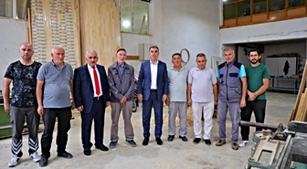 Bayburt Valisi Mobilyacı Esnafını Ziyaret Etti