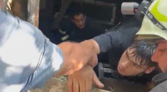 Viranşehir'de Kuyuya Düşen Genç İtfaiye Tarafından Kurtarıldı
