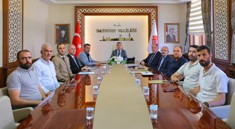 Bayburt OSB Altyapı Çalışmaları Vali Eldivan Başkanlığında Değerlendirildi