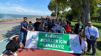 Canik'te Gençlere Bisiklet Turu