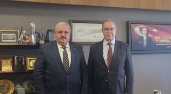 CHP'li Öztrak, Süt Üreticileri Birliği Başkanı Keskin'i TBMM'de Ağırladı