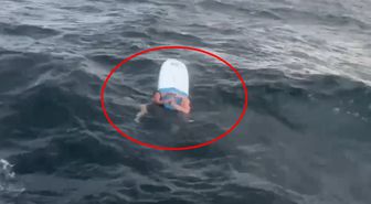 Baba-Kız SUP Board ile Açıkta 5 Saat Sonra Kurtarıldı