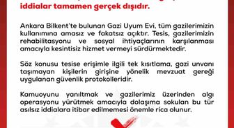 DMM'den Gazi Uyum Evi iddialarına yalanlama