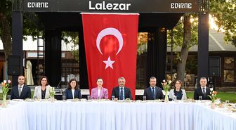 Edirne'de Komutanlara Veda Yemeği
