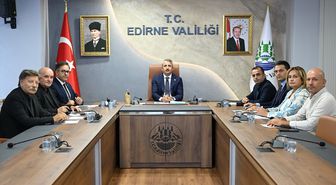 Edirne'de Toprak Koruma Kurulu Toplantısı Yapıldı