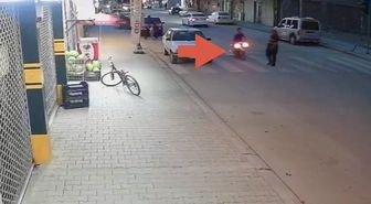 Yaya Geçidinde Motosiklet Kazası: Yaşlı Adam Yaralandı, Sürücü Kaçtı