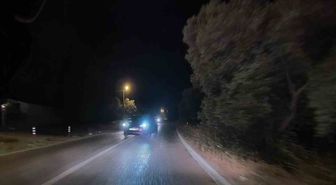Erdek'te Hatalı Sollama Kamerada