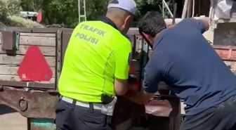 Erzurum'da Traktör Kazalarına Karşı Reflektör Projesi