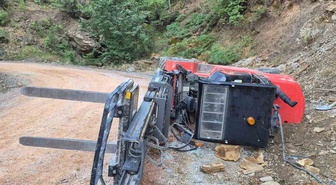 Gazipaşa'da Forklift Kazası: Bir Yaralı