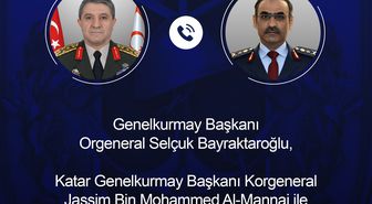 Genelkurmay Başkanı Bayraktaroğlu, Katar Genelkurmay Başkanı ile Görüştü
