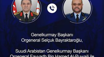Genelkurmay Başkanları Telefon Görüşmesi Yaptı