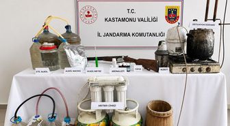 Kastamonu'da Kaçakçılık Operasyonu: 50 Litre Etil Alkol Ele Geçirildi