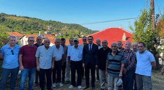 Kaymakam Kürkcü, köy ziyaretlerinde vatandaşların taleplerini dinledi