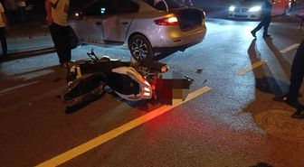 Kırşehir'de Ters Yön Faciası: Motosiklet Otomobile Çarptı, Sürücü Yaralandı