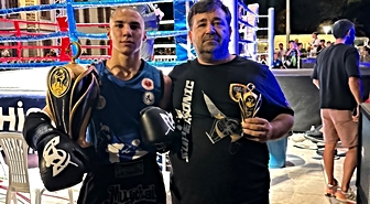 Manisalı Muaythai Sporcusu Ömer Faruk Öksüz, Afyonkarahisar'da Şampiyon Oldu