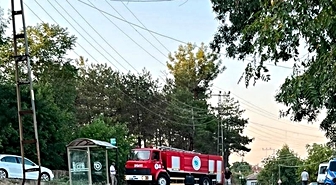 Muratlı’da ağaçlık alanda çıkan yangın söndürüldü