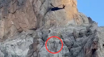 İngiliz Dağcı Aladağlar'da Helikopterle Kurtarıldı