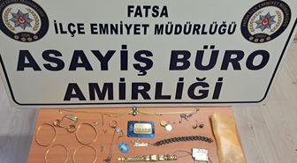 Fatsa'da 1,2 Milyon Liralık Altın Hırsızlığı: 4 Zanlı Tutuklandı