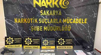 Sakarya’da uyuşturucu operasyonu: 2 tutuklama