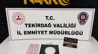 Tekirdağ'da uyuşturucu operasyonu: 121 şüpheli, 8 tutuklama