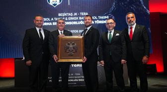 Tera Holding, Beşiktaş JK’nin futbol ve basketbol takımlarına forma sırt sponsoru oldu