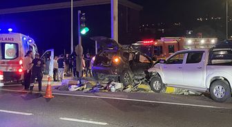 Arsin'de trafik kazası: 7 yaralı