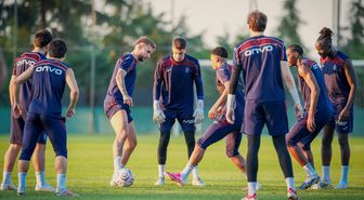 Trabzonspor, Ferencvaros Maçı Öncesi Son Antrenmanını Yaptı